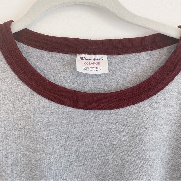 Champion 100% cotton Ringer T Shirt XXL - Picture 4 of 5